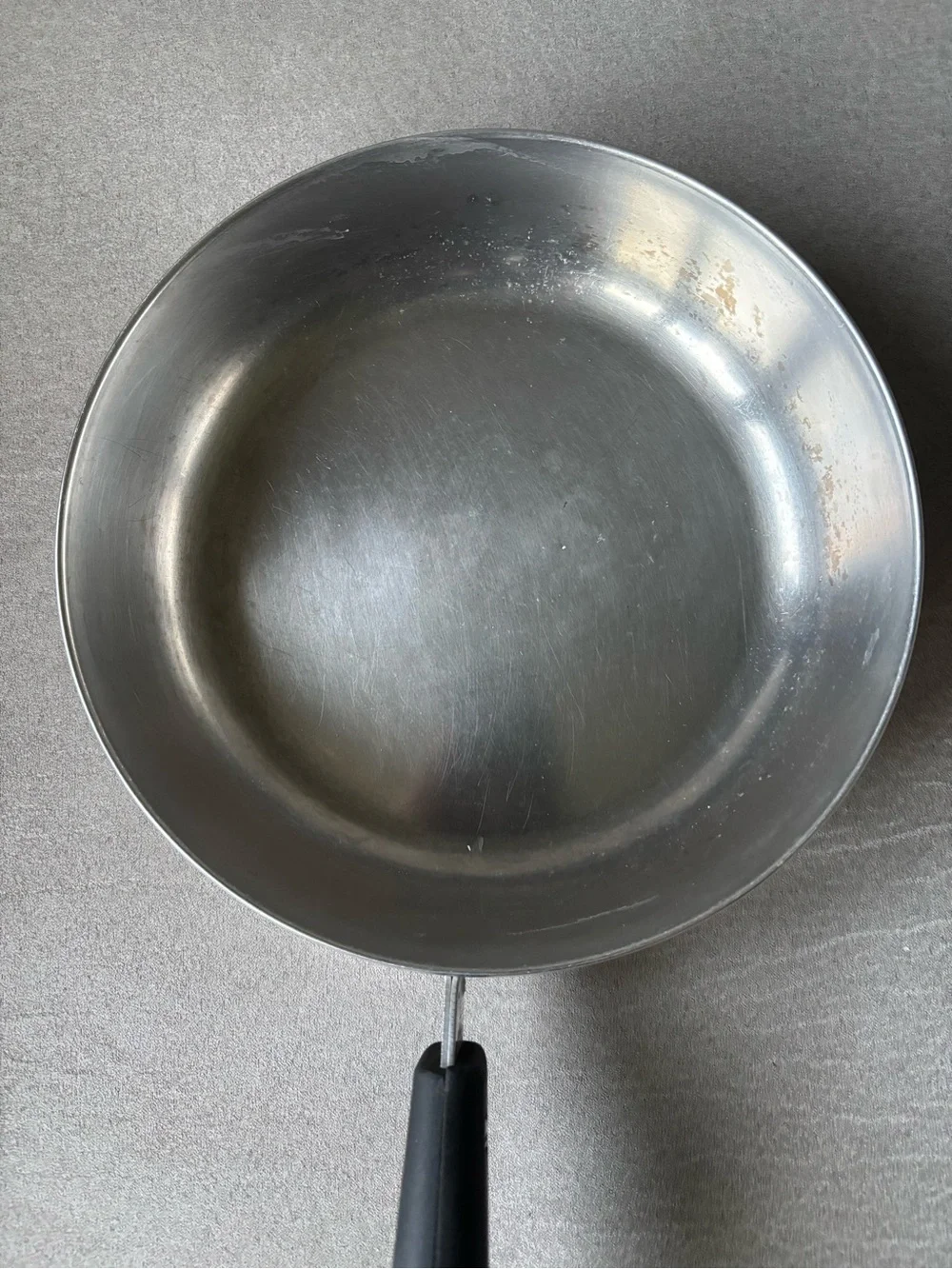 Revere Ware 1801 Copper Bottom 8” Frying Pan Skillet Double Ring Pre 1968 W/Lid